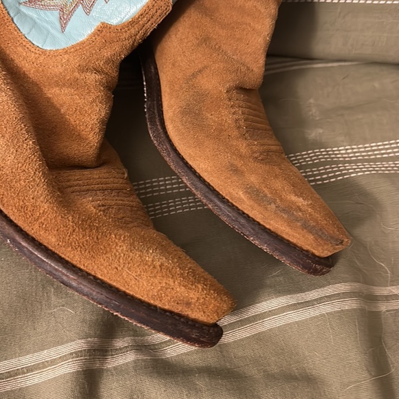 1883 by Lucchese teal and brown cowboy boots - Picture 10 of 10